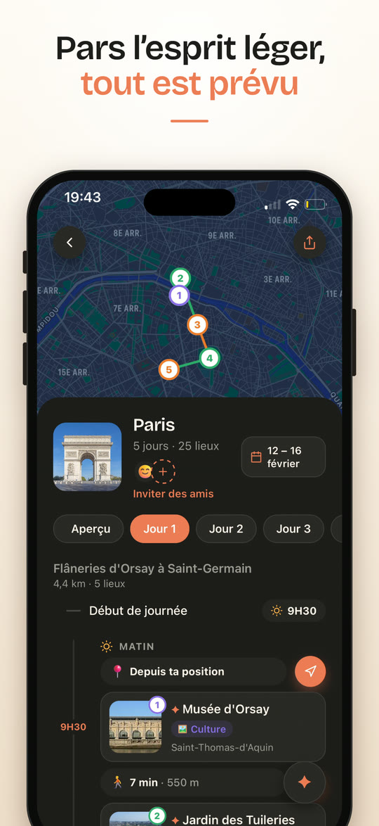 Un voyage à Paris dans Traverse : la carte des adresses et la journée heure par heure